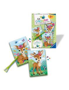 RVSAC25534,Ravensburger - Be Creative Set midi de creatie mozaic caprioare 2