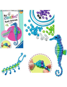 RVSAC18428,Ravensburger - Be Creative Set mini de creatie din perle calut de mare si larva 2