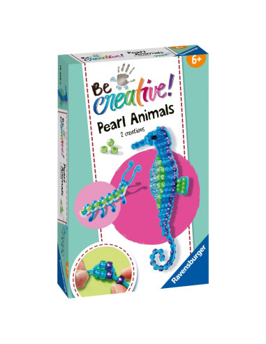 RVSAC18428,Ravensburger - Be Creative Set mini de creatie din perle calut de mare si larva