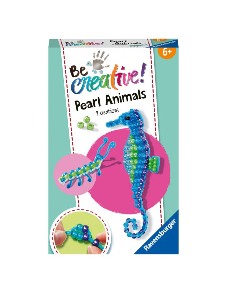 RVSAC18428,Ravensburger - Be Creative Set mini de creatie din perle calut de mare si larva