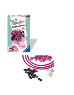 RVSAC25539,Ravensburger - Be Creative Set mini de creatie din perle gargarita si larva