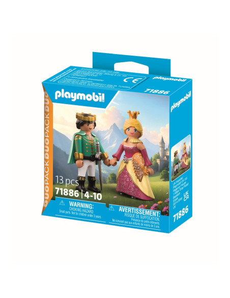 PM71886,Playmobil - Set 2 figurine print si printesa