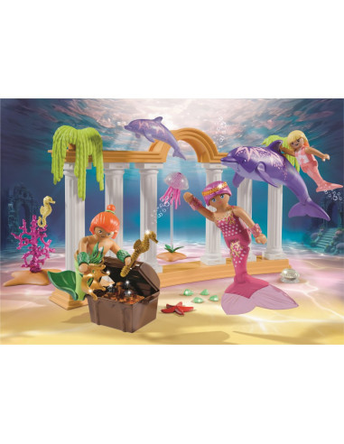 PM71861,Playmobil - Promo Pack comoara sirenelor si delfini