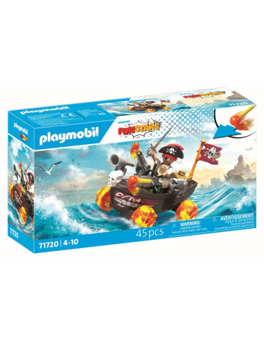 PM71720,Playmobil - Jucarie de rol Cursa cu barca piratilor
