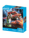 PM71832,Playmobil - Jucarie de rol Lupta eroului cu vehicul