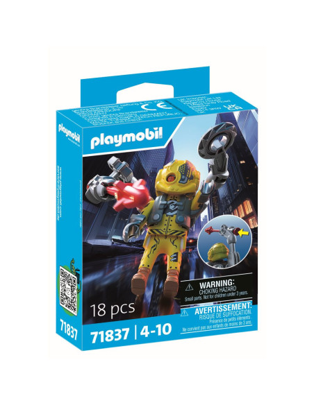 PM71837,Playmobil - Jucarie de rol Supereroul robot