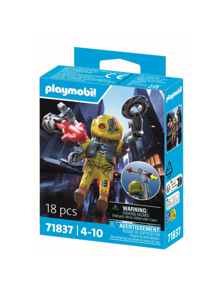 PM71837,Playmobil - Jucarie de rol Supereroul robot