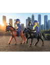 PM71877,Playmobil - Jucarie de rol Echipaj de politie calare
