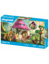 PM71838,Playmobil - Jucarie de rol Casuta zanelor cu unicorn auriu