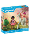 PM71841,Playmobil - Jucarie de rol Figurina de colectie unicornul Sky Rose si zana