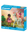 PM71841,Playmobil - Jucarie de rol Figurina de colectie unicornul Sky Rose si zana