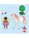 PM71841,Playmobil - Jucarie de rol Figurina de colectie unicornul Sky Rose si zana