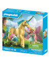 PM71842,Playmobil - Jucarie de rol Figurina de colectie unicornul Sunshine Blossom si zana