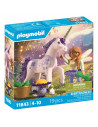 PM71843,Playmobil - Jucarie de rol Figurina de colectie unicornul Lucky Lavender si zana