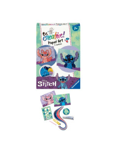 RVSAC23750,Ravensburger - Be Creative Set mini de creatie din hartie Disney Stitch folosind tehnica Quilling