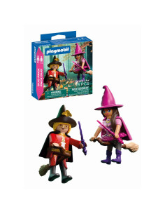 PM72023,Playmobil - Set 2 figurine vrajitoare si vrajitor