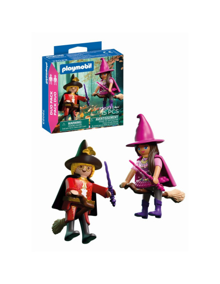 PM72023,Playmobil - Set 2 figurine vrajitoare si vrajitor