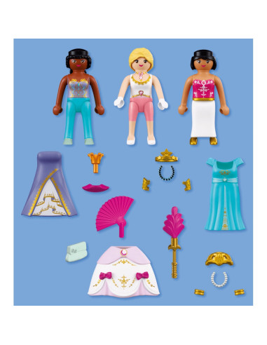PM72055,Playmobil - Jucarie de rol set 3 printese