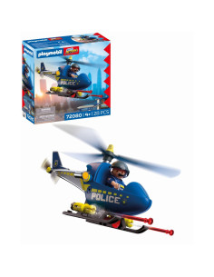 PM72080,Playmobil - Jucarie de rol Elicopter de politie 2