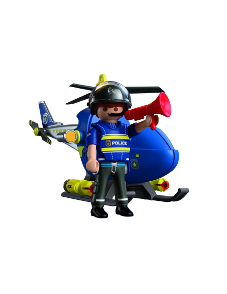 PM72080,Playmobil - Jucarie de rol Elicopter de politie