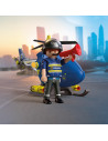 PM72080,Playmobil - Jucarie de rol Elicopter de politie