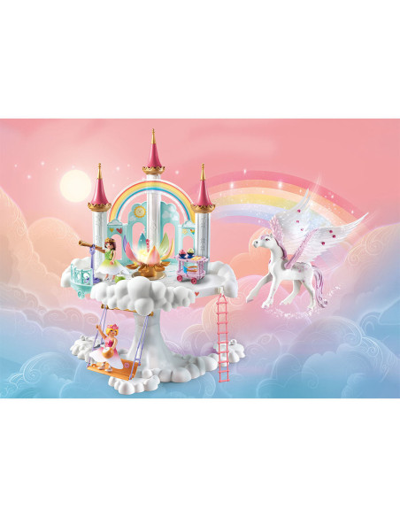 PM71359,Playmobil - Castelul Curcubeu In Nori