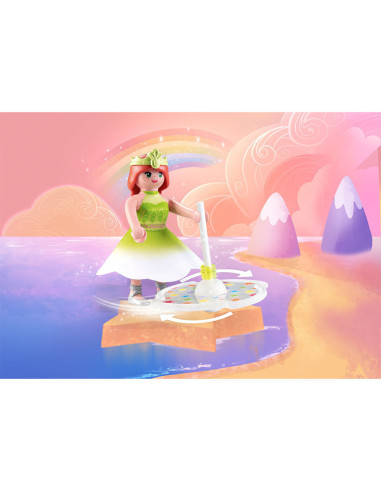 PM71364,Playmobil - Printesa Cu Titirez Curcubeu