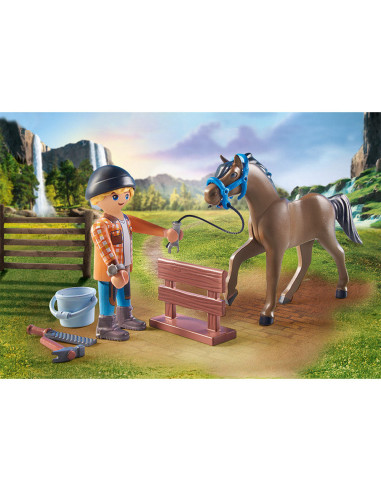 PM71357,Playmobil - Potcovar Cu Calut