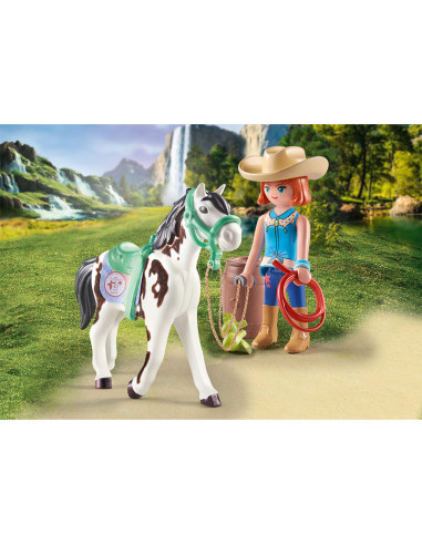 PM71358,Playmobil - Femeie Si Calut