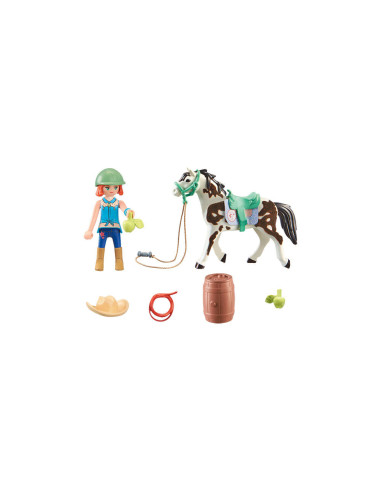 PM71358,Playmobil - Femeie Si Calut