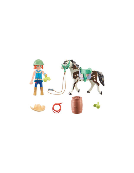 PM71358,Playmobil - Femeie Si Calut