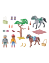 PM71470,Playmobil-DRUMETIE LA PLAJA CU CAII AMELIA SI BEN