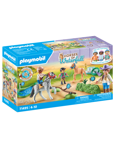 PM71495,Playmobil-TURNEUL CU PONEI