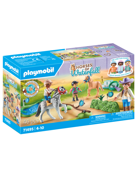 PM71495,Playmobil-TURNEUL CU PONEI