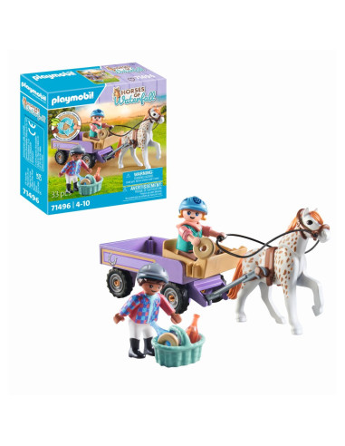PM71496,Playmobil-CARUTA CU PONEI