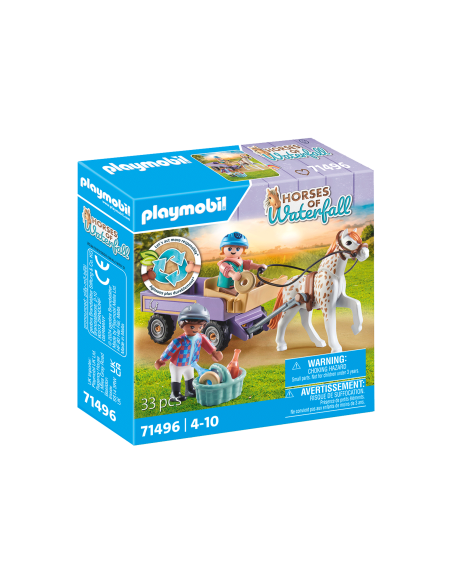 PM71496,Playmobil-CARUTA CU PONEI