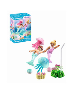 PM71504,Playmobil-COPII SIRENE CU MEDUZE
