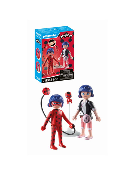 PM71336,Playmobil-MIRACULOUS MARINETTE SI LADYBUG