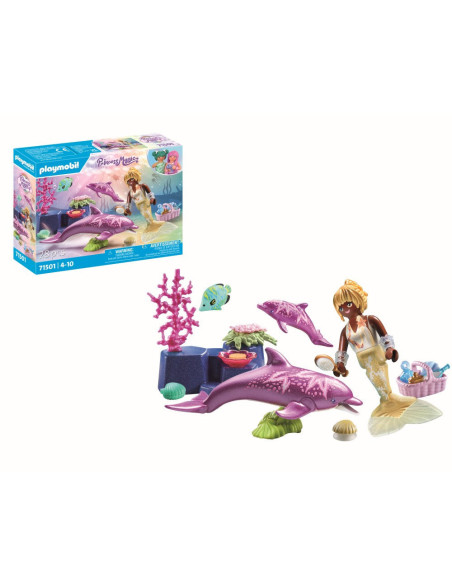 PM71501,Playmobil-SIRENA CU DELFINI