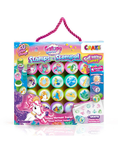 CRZ47446,Craze - Set stampile sirena Galupy