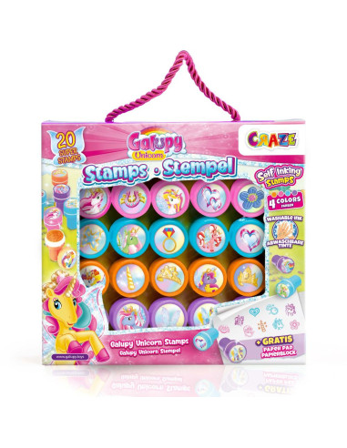 CRZ47415,Craze - Set stampile unicorn Galupy