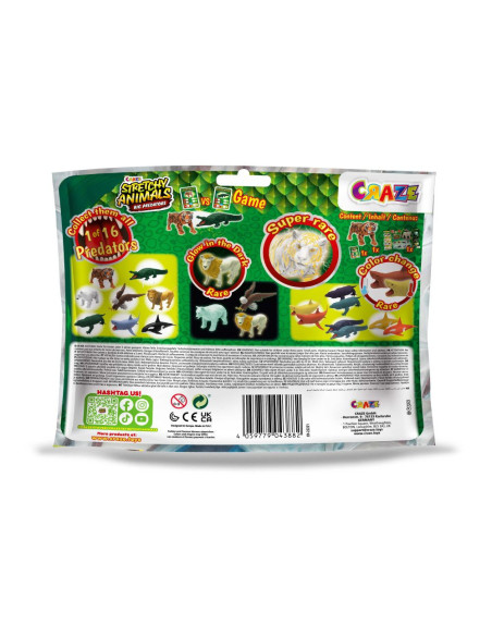 CRZ43882,Craze - Figurina elastica mari pradatori
