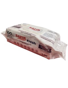 Servetele umede pentru suprafete cu otet alb si bicarbonat Safir, 100 buc/set 2