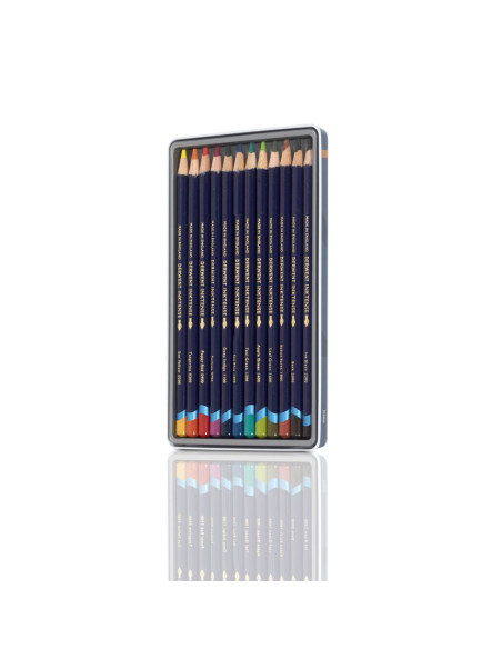 DW700928,Set creioane Derwent inktense, 12 culori