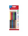 FC116197,Creioane colorate bicolore Faber-Castell FC116197, 8 bucati, 16 culori