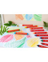 FC120024,Creioane cerate triunghiulare Faber-Castell FC120024, 24 culori