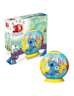 RVS3D11596,Ravensburger - Puzzle 3D bila Disney Stitch 72 piese