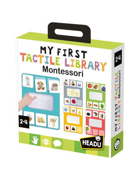 HE54341,Headu - Montessori prima mea biblioteca tactila