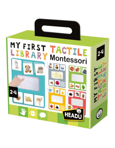 HE54341,Headu - Montessori prima mea biblioteca tactila