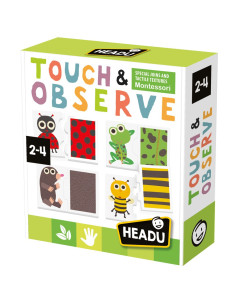 HE57557,Headu - Montessori puzzle atinge si observa